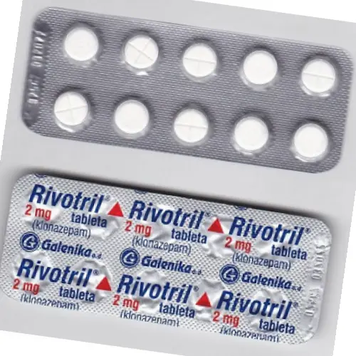 Clonazepam 2mg Rivotril