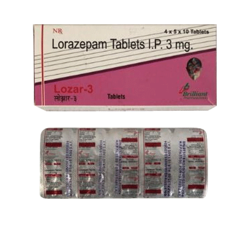 Lorazepam 3mg Tablets